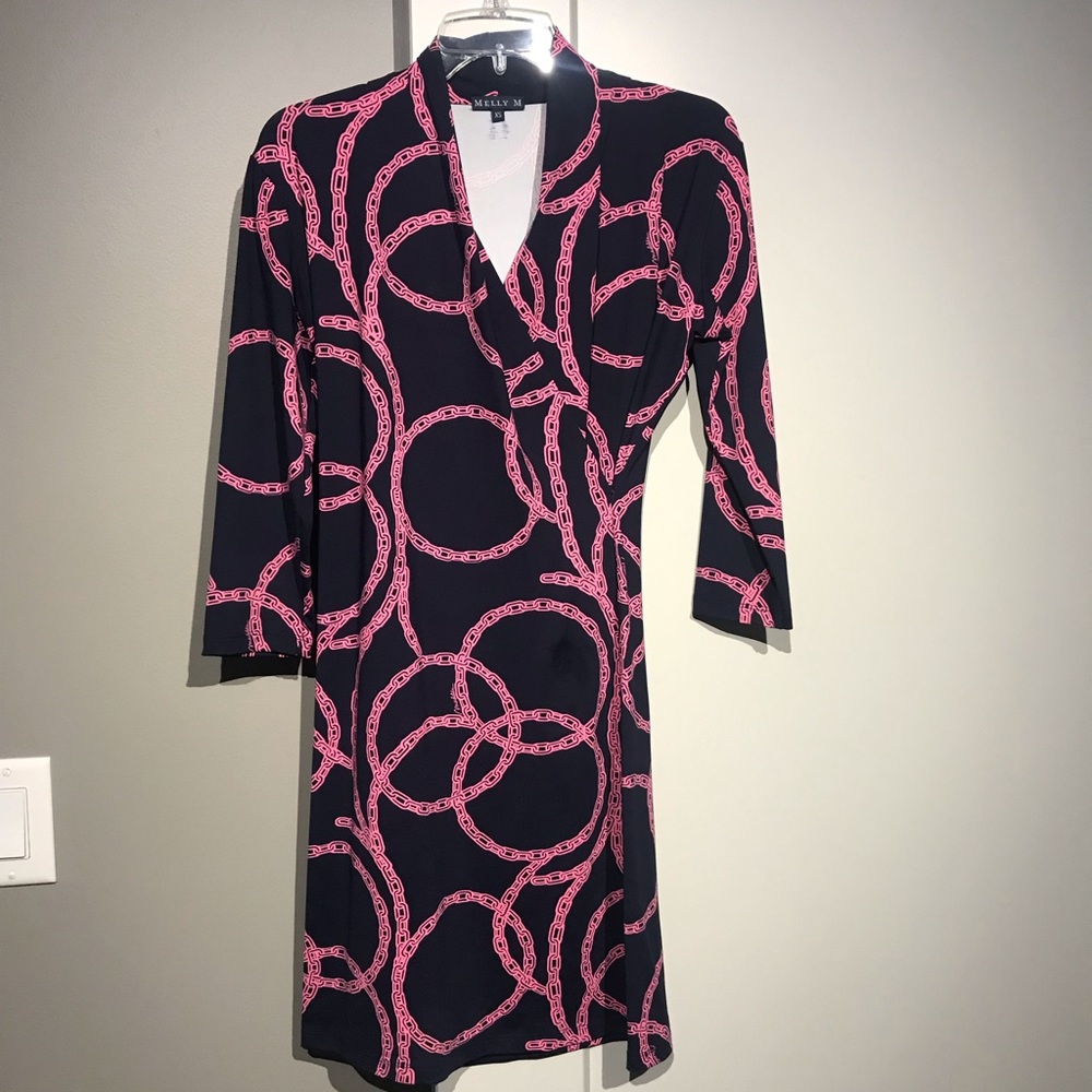 Melly M wrap dress XS